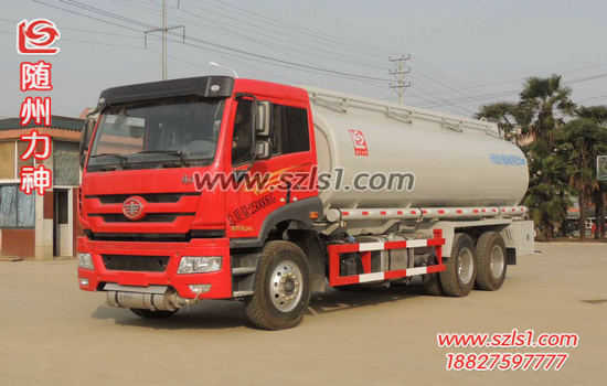 解放后八轮22方液罐车_随州力神SLS5250TGYC5Q型供液车 解放后八轮22方液罐车_随州力神SLS5250TGYC5Q型供液车